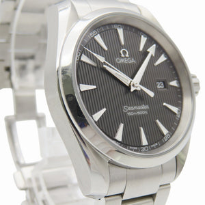 オメガ シーマスター アクアテラ 231.10.39.61.06.001 クオーツ 腕時計 SS グレー文字盤 0966【中古】OMEGA メンズ