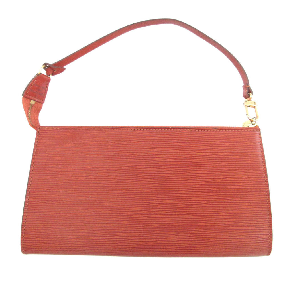 新品同様 ルイヴィトン M52943 エピ ポシェットアクセソワール ケニアブラウン 茶 アクセサリーポーチ 0982【中古】LOUIS VUITTON