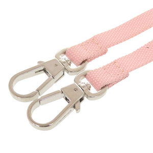 美品 エルベ シャプリエ ナイロンキャンバス ピンク シルバー金具 ショルダーストラップ 1044【中古】Herve Chapelier