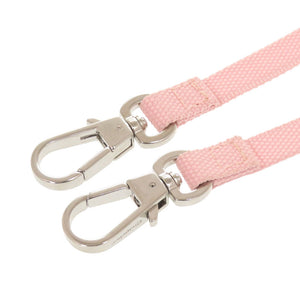 美品 エルベ シャプリエ ナイロンキャンバス ピンク シルバー金具 ショルダーストラップ 1044【中古】Herve Chapelier