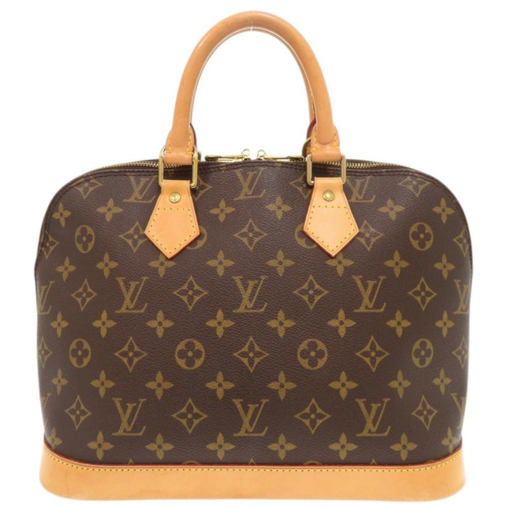 美品 ルイ ヴィトン アルマ モノグラム M51130 ブラウン ハンドバッグ LV 1066【中古】LOUIS VUITTON