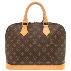 美品 ルイ ヴィトン アルマ モノグラム M51130 ブラウン ハンドバッグ LV 1066【中古】LOUIS VUITTON