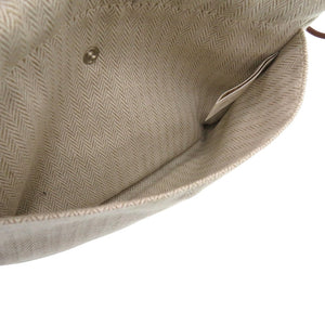 美品 エルメス フールビ20 トワルシェブロン バレニア トワルシェブロン ナチュラル ポーチ 1071【中古】HERMES