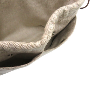 美品 エルメス フールビ20 トワルシェブロン バレニア トワルシェブロン ナチュラル ポーチ 1071【中古】HERMES