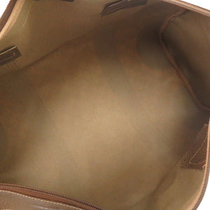 グッチ オールドグッチ GGプラス シェリーライン 001 25 424 GGスプリーム ブラウン 茶 ボストンバッグ 1092【中古】GUCCI