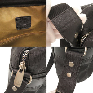 美品 ダンヒル ディーエイト PVC レザー ブラック 2WAY ビジネスバッグ ブリーフケース 黒 1094【中古】Dunhill メンズ