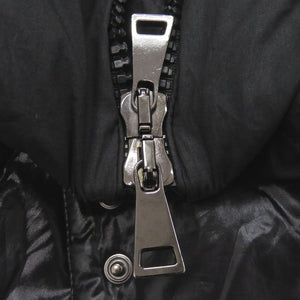 美品 モンクレール コットン/ナイロン ブラック ショートダウンジャケット 黒 1112【中古】MONCLER