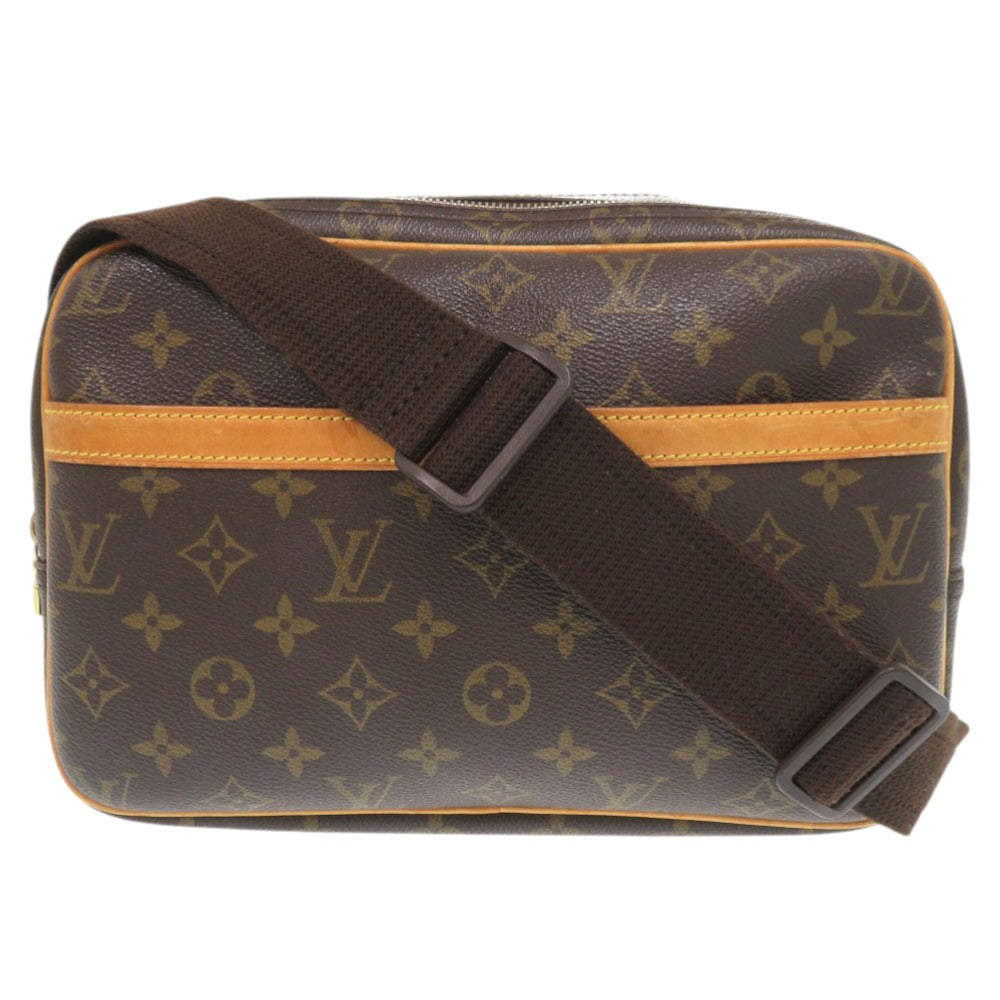 ルイ ヴィトン リポーターPM モノグラム M45254 ブラウン ショルダーバッグ LV 1116【中古】LOUIS VUITTON