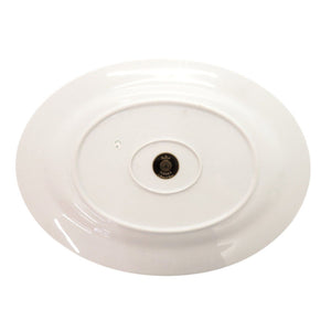 未使用 ヴェルサーチ プレート Le jardin de Versace ル ジャルダン 大皿 ポーセリン 磁器 ゴールド 食器 水色 1121【中古】VERSACE