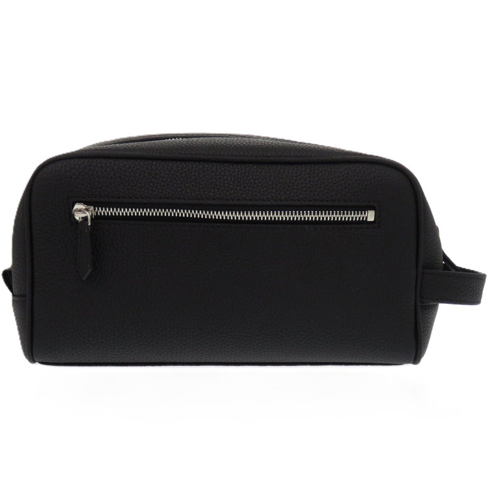 新品同様 ボナベンチュラ BPOT3-ET トートバッグ シュリンクレザー ブラック 1137 黒 トラベルポーチ【中古】BONAVENTURA