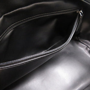 新品同様 ボナベンチュラ BPOT3-ET トートバッグ シュリンクレザー ブラック 1137 黒 トラベルポーチ【中古】BONAVENTURA