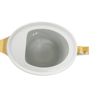 未使用 ヴェルサーチ ポット Etoiles de la Mer ポーセリン 磁器 オレンジ 1145【中古】VERSACE