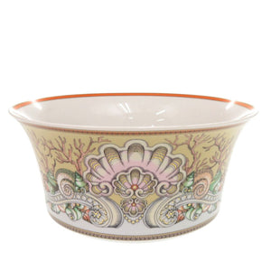未使用 ヴェルサーチ サラダボウル Etoiles de la Mer ポーセリン 磁器 ベージュ ピンク 食器 1158【中古】VERSACE