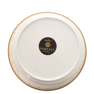 未使用 ヴェルサーチ サラダボウル Etoiles de la Mer ポーセリン 磁器 ベージュ ピンク 食器 1158【中古】VERSACE
