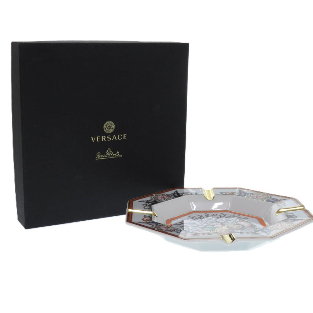 未使用品 ヴェルサーチ Etoiles de la Mer rosen thal ローゼンタール 食器 陶器 ホワイト 1162 プレート【中古】VERSACE