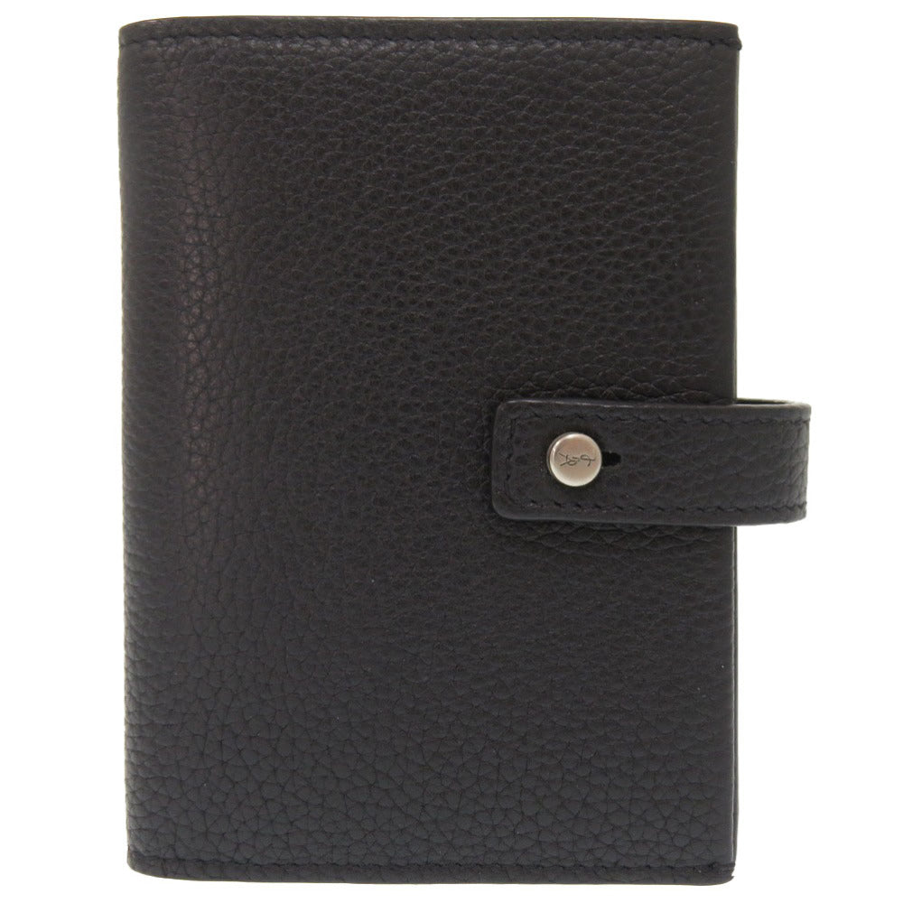 美品 サンローラン パリ サックドジュール レザー ブラック カードケース 名刺入れ 1167 【中古】 SAINT LAURENT PARIS