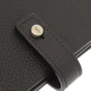 美品 サンローラン パリ サックドジュール レザー ブラック カードケース 名刺入れ 1167 【中古】 SAINT LAURENT PARIS