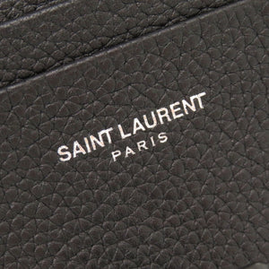 美品 サンローラン パリ サックドジュール レザー ブラック カードケース 名刺入れ 1167 【中古】 SAINT LAURENT PARIS