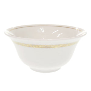 未使用品 ヴェルサーチ Asia Meandre d'Or 陶器 ホワイト ゴールド 茶碗 食器 1177【中古】VERSACE