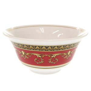 未使用品 ヴェルサーチ Medusa 陶器 ホワイト レッド 茶碗 食器 1217【中古】VERSACE