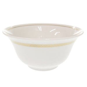 未使用品 ヴェルサーチ Asia Meandre d'Or 陶器 ホワイト ゴールド 茶碗 食器 1218【中古】VERSACE