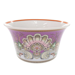 未使用 ヴェルサーチ サラダボウル Etoiles de la Mer ポーセリン 磁器 パープル オレンジ 食器 1223【中古】VERSACE