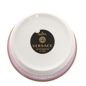 未使用 ヴェルサーチ サラダボウル Etoiles de la Mer ポーセリン 磁器 パープル オレンジ 食器 1224【中古】VERSACE