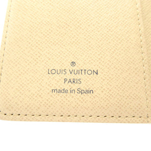 美品 ルイ ヴィトン アジェンダPM ダミエ アズール R20706 手帳カバー 白 LV 1225 【中古】 LOUIS VUITTON