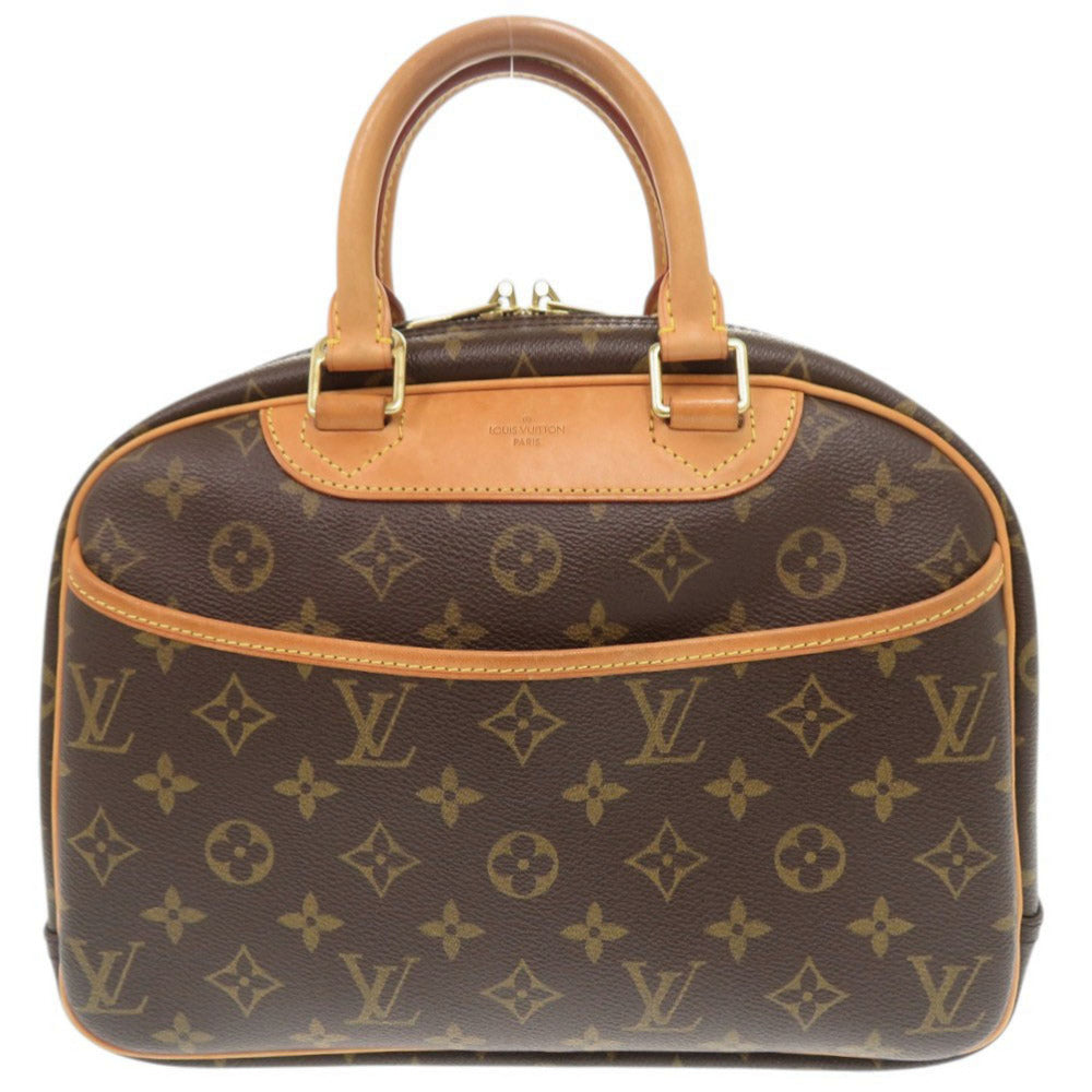 ルイ ヴィトン トゥルーヴィル モノグラム M42228 ブラウン ハンドバッグ LV 1232【中古】LOUIS VUITTON