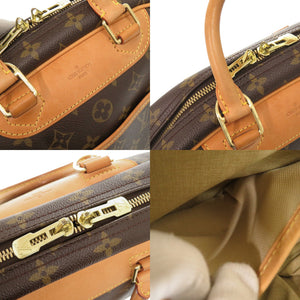 ルイ ヴィトン トゥルーヴィル モノグラム M42228 ブラウン ハンドバッグ LV 1232【中古】LOUIS VUITTON