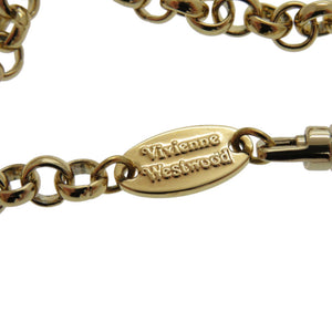 未使用品 ヴィヴィアンウエストウッド プチオーブ B670362 メタル ゴールド ブレスレット 1236【中古】Vivienne Westwood