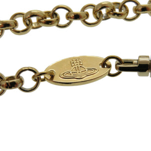 未使用品 ヴィヴィアンウエストウッド プチオーブ B670362 メタル ゴールド ブレスレット 1236【中古】Vivienne Westwood