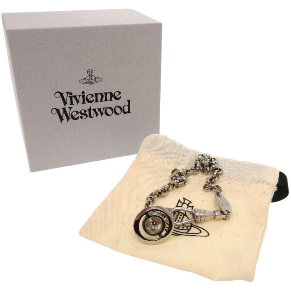 未使用品 ヴィヴィアンウエストウッド プチオーブ B662116 メタル シルバー ブレスレット 1236【中古】Vivienne Westwood