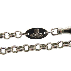 未使用品 ヴィヴィアンウエストウッド プチオーブ B662116 メタル シルバー ブレスレット 1236【中古】Vivienne Westwood