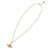 美品 ヴィヴィアンウエストウッド MINI BAS RELIEF オーブ 真鍮 ラインストーン ゴールド ネックレス 1236【中古】Vivienne Westwood