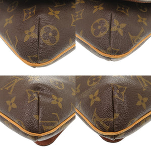 ルイ ヴィトン ミュゼットサルサ ショートストラップ モノグラム M51258 ブラウン ショルダーバッグ LV 1252【中古】LOUIS VUITTON