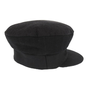 美品 クリスチャンディオール サイズ57 コットン ブラック キャスケット 帽子 黒 1255【中古】Christian Dior