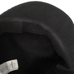 美品 クリスチャンディオール サイズ57 コットン ブラック キャスケット 帽子 黒 1255【中古】Christian Dior