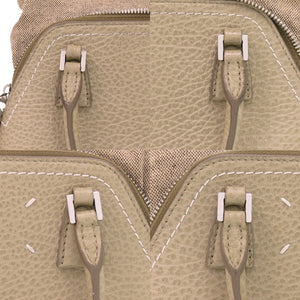 美品 メゾン マルジェラ 5AC マイクロ 2WAY レザー カーキ 1266 ショルダーバッグ【中古】Maison Margiela