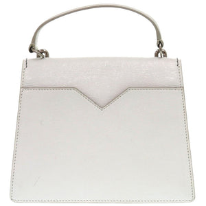 美品 メゾン マルジェラ 2WAY S56WG0174 P4087 レザー ホワイト シルバー金具 白 ハンドバッグ 1279【中古】Maison Margiela