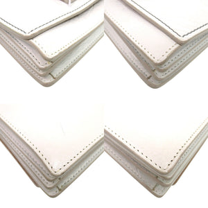 美品 メゾン マルジェラ 2WAY S56WG0174 P4087 レザー ホワイト シルバー金具 白 ハンドバッグ 1279【中古】Maison Margiela