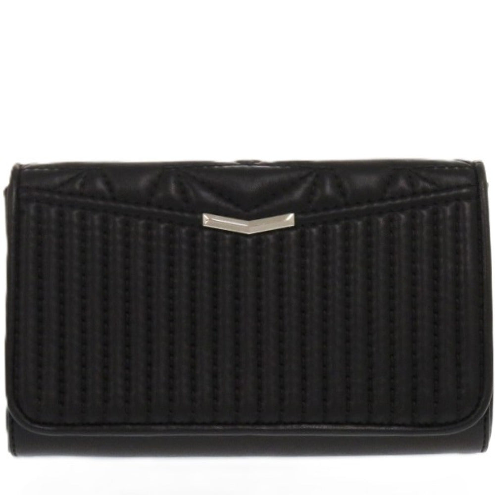 新品同様 ジミーチュウ ヘリア スター クラッチバッグ レザー ブラック 1280 黒 チェーンショルダークラッチバッグ【中古】JIMMY CHOO