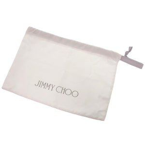 新品同様 ジミーチュウ ヘリア スター クラッチバッグ レザー ブラック 1280 黒 チェーンショルダークラッチバッグ【中古】JIMMY CHOO