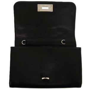 新品同様 ジミーチュウ ヘリア スター クラッチバッグ レザー ブラック 1280 黒 チェーンショルダークラッチバッグ【中古】JIMMY CHOO