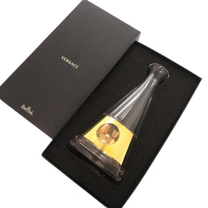 未使用品 ヴェルサーチ medusa madness rosen thal ローゼンタール ゴールド ガラス 1297 デカンタ【中古】VERSACE