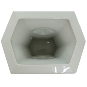 未使用品 ヴェルサーチ geschenkserie gorgona Rosenthal ローゼンタール 磁器 ホワイト 1308 花瓶【中古】VERSACE