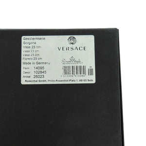未使用品 ヴェルサーチ geschenkserie gorgona Rosenthal ローゼンタール 磁器 ホワイト 1308 花瓶【中古】VERSACE