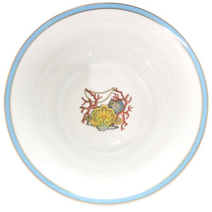 未使用 ヴェルサーチ サラダボウル Ikarus Les Tresors de la Mer サンゴ 巻貝 ポーセリン 磁器 マルチカラー 食器 1309【中古】VERSACE