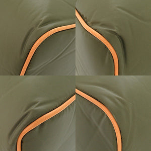 新品同様 ハンティングワールド バチュークロス カーキ ボストンバッグ 緑 1325【中古】HUNTING WORLD メンズ