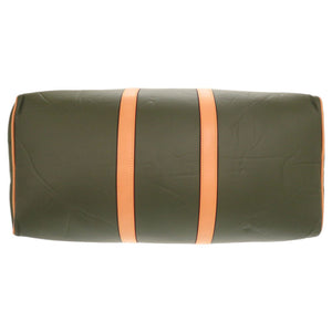 新品同様 ハンティングワールド バチュークロス カーキ ボストンバッグ 緑 1325【中古】HUNTING WORLD メンズ